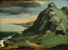 The Rock of Catel, or The Cliffs of The Hague, 1844 (oil on canvas)