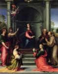 The Annunciation with Saints, 1515 (oil on panel)