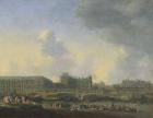 View of the river Seine, the Louvre and the Palais Bourbon, c.1655 (oil on canvas)