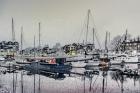 After the Snowstorm, from the series, London Marina, 2016 (photograph)