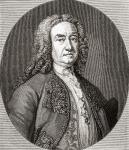 Beau Nash, 1674 – 1761, born Richard Nash. Celebrated dandy and leader of fashion in 18th-century Britain, best remembered as the Master of Ceremonies at the spa town of Bath. From Our Own Country published 1898