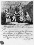 A Subscription Ticket for 'A Harlot's Progress', 1731 (etching)