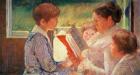 Mrs Cassatt Reading to her Grandchildren, 1888 (oil on canvas)