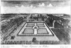 Kings Square in Sohoe, published by Thomas Glass and Henry Overton I, 1720-1730 (engraving)