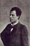 Portrait of Gustav Mahler, 1897 (b/w photo)