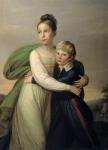 Prince Albrecht and Princess Louise, c.1817 (oil on canvas)