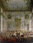 Court Banquet in the Great Antechamber of the Hofburg Palace, Vienna (for detail see 68229)
