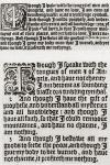 A comparison between Tynedale's Bible, 1528: I Corinthians, chapter 13, 1-3, (top) and Authorised King James Version, 1611: I Corinthians, chapter 13, 1-3, (bottom). From Impressions of English Literature, published 1944.