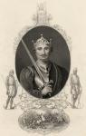 Portrait of William the Conqueror (1028-87) (engraving)