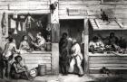 Negro Tailor, from 'Voyage a Surinam', 1834 (litho) (b/w photo)