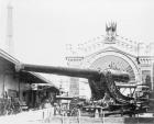 Cannons at the Paris Exposition, 1889 (b/w photo)