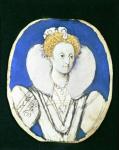 Portrait of Elizabeth I (w/c on vellum)