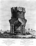Hackendown Monument, engraved by J. Basire, 1780 (aquatint with etching)
