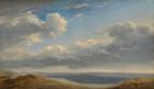 Study of Clouds over the Roman Campagna c.1782-85 (oil on paper on cardboard)