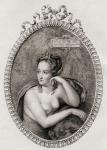 French mistress of king Henri II of France: Diane de Poitiers (1499-1566)