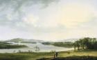 A View of Knock Ninney and Part of Lough Erne from Bellisle, County Fermanagh, 1771 (oil on canvas)