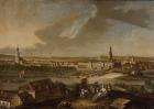 View over Potsdam from Brauhausberg, 1772 (oil on canvas)