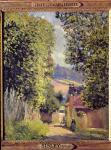 A Road in Louveciennes, 1883 (oil on canvas)