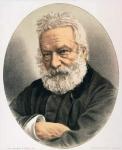 Victor Marie Hugo (1802-85) (colour litho)