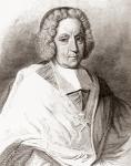 Pierre-Paul Gu̩rin de Tencin, 1679-1758. French ecclesiastic, archbishop of Embrun and Lyon, and cardinal. From Les Heures Libres published 1908.