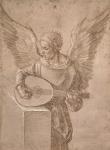 Angel playing a lute, 1491