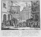 Masquerades and Operas, Burlington Gate, 1724 (engraving)