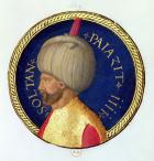 Sultan Bayezid I (1357-1403) (gouache on paper)