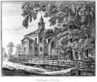 Paddington Church, 1795 (etching)