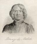 Lorenzo de Medici, from 'Crabb's Historical Dictionary', published 1825 (litho)