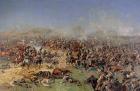 Battle of Borodino on 26th August 1812, 1913 (oil on canvas)