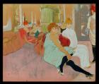 In the Salon at the Rue des Moulins, 1894 (pastel on paper)