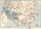 Map of the Mongol Dominions, 1300-1405, from Historical Atlas, published 1923 (colour litho)