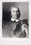 Oliver Cromwell (1599-1658), Lord Protector of England, Scotland and Ireland (engraving) (see also 38815)