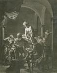 Drawing Academy, engraved by William Pether (c.1738-1821) c.1772 (mezzotint)