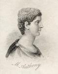 Mark Anthony, from 'Crabb's Historical Dictionary', published 1825 (litho)