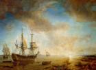 Expedition of Robert Cavelier de La Salle (1643-87) in Louisiana in 1684, 1844 (oil on canvas)