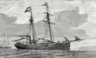 The Germania. Part of the convoy which went on the second German North Polar Expedition in 1869.