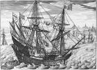 Queen Elizabeth's Galleon (woodcut)