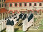 The Burial of a Nun, from 'l'Abbaye de Port-Royal', c.1710 (gouache on paper)