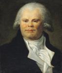 Portrait of Georges Danton (1759-94) (oil on canvas)