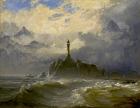 Seascape, 1849 (oil on canvas)