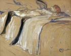 Woman lying on her Back - Lassitude, study for 'Elles', 1896 (oil on cardboard)