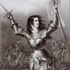 Joan of Arc (c.1412-31), c.1845 (engraving)