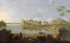 Caernarvon Castle, c.1745-50 (oil on canvas)