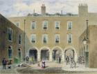 St. Thomas's Hospital, Southwark, London (w/c on paper)