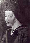 Portrait of Louis XI (1423-83) 1482 (b/w photo)