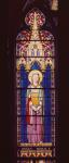 Window depicting Marie-Amelie de Bourbon-Sicile (1782-1866) as St. Amelia, Sevres Workshop (stained glass)