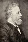 Robert Browning, illustration from 'The Ring and the Book' (engraving)