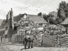 John Milton's house, Chalfont St. Giles, from 'The English Illustrated Magazine', 1891-92 (litho)
