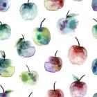 Apples, 2016, (watercolour, digital media)